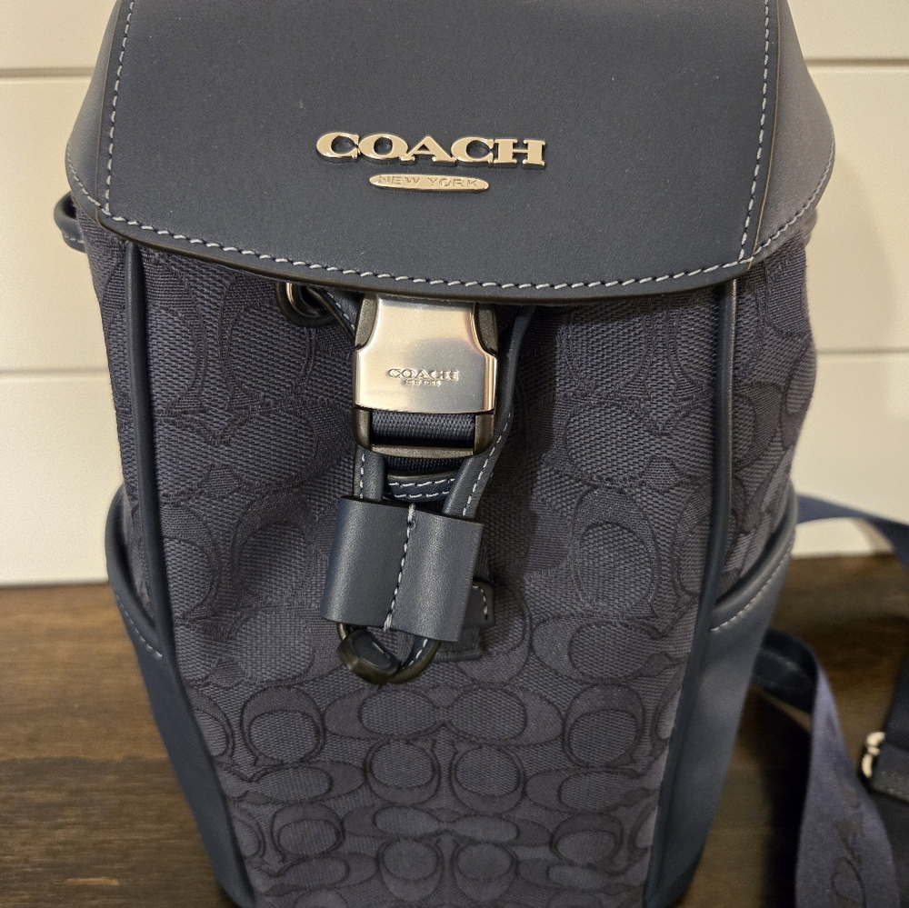 Coach Racer Pack In Signature Jacquard - Picture 2 of 7